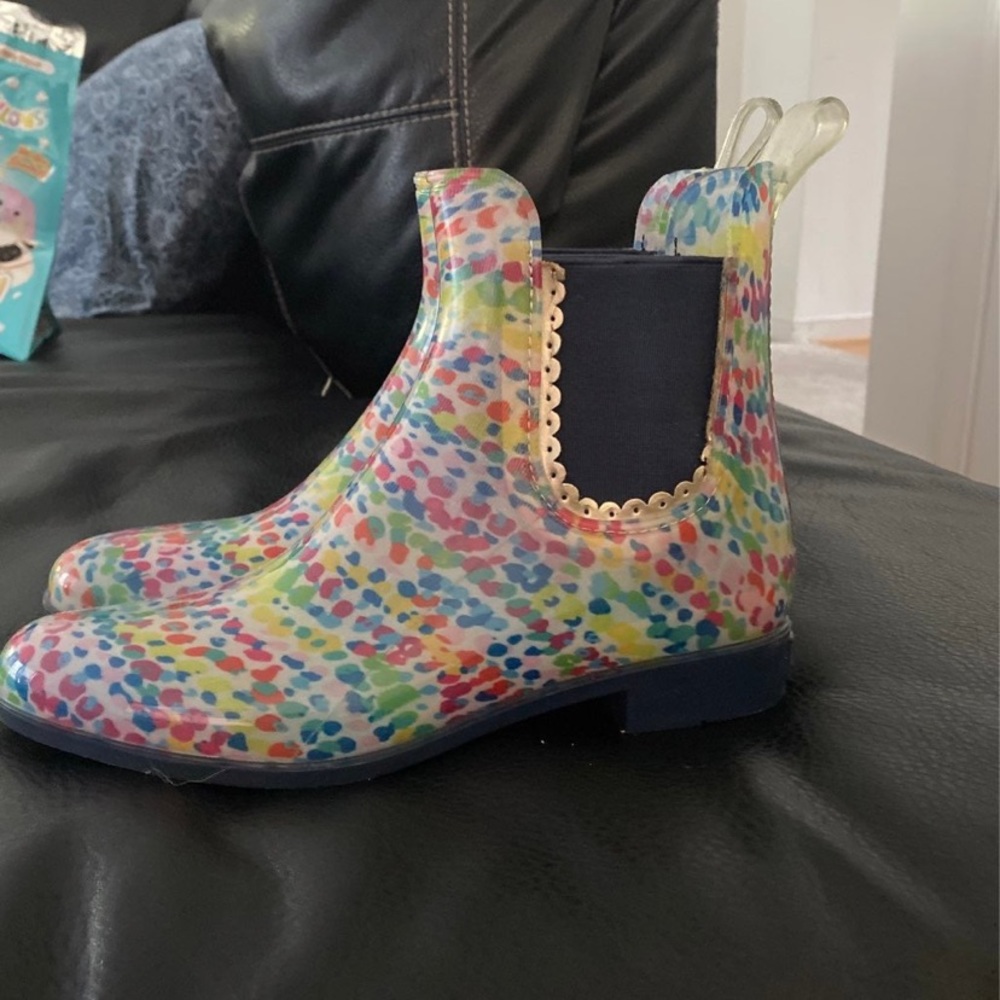 Jack Rogers Short Rain Boots 7